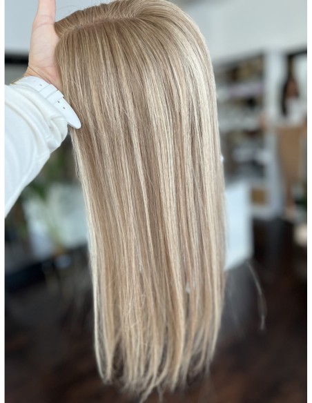 Lio GC MONO - Mini topper z włosów naturalnych  45 cm