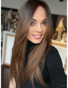 "TERESA 55-60 CM" TOPPER Z WŁOSÓW NATURALNYCH