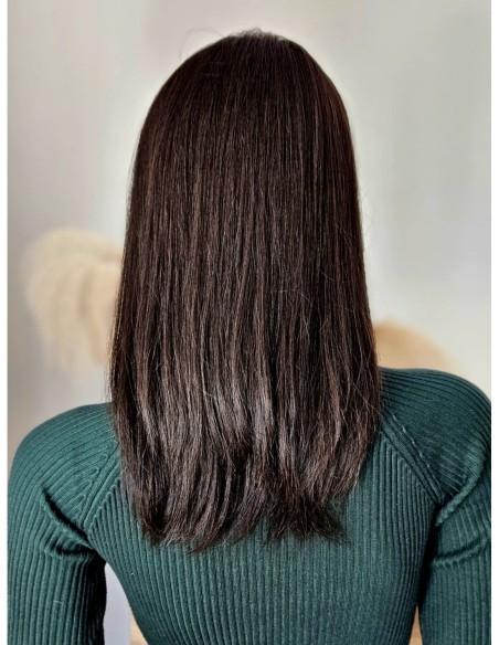 Ina 40 cm Topper z włosów naturalnych Virgin