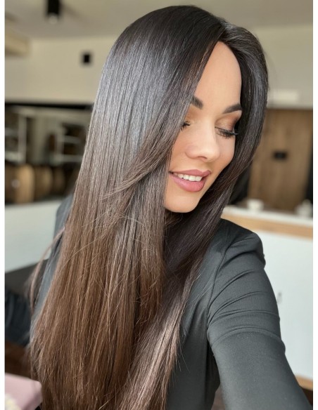 "KASIA  60 CM" TOPPER Z WŁOSÓW NATURALNYCH