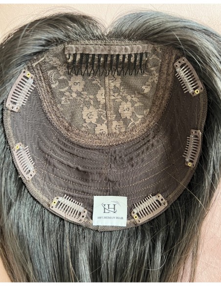 "KASIA  60 CM" TOPPER Z WŁOSÓW NATURALNYCH