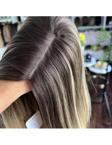 BAJA 45-50 CM-TOPPER Z WŁOSÓW NATURALNYCH PREMIUM