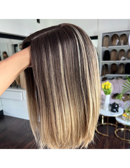 BAJA 45-50 CM-TOPPER Z WŁOSÓW NATURALNYCH PREMIUM