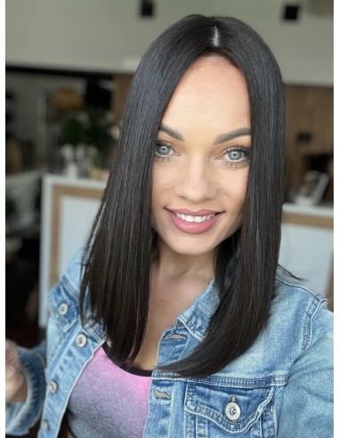 Ina 40 cm Topper z włosów naturalnych Virgin
