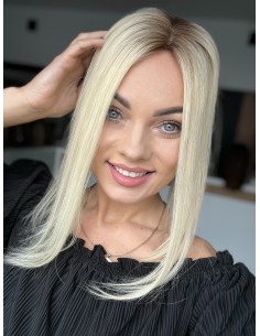 "Lio K60 35 cm"- Mini topper z włosów naturalnych 35cm 2