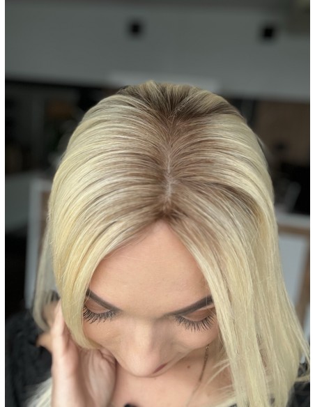 "Lio K60 35 cm"- Mini topper z włosów naturalnych 35cm
