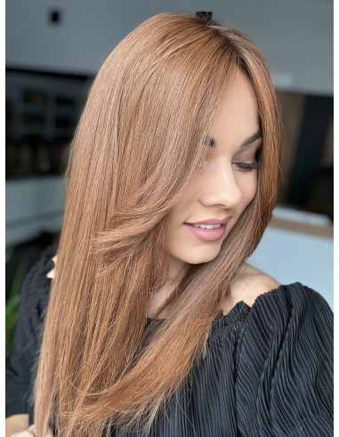 Topper Hana 45–50 cm – rudy cynamonowy, włosy naturalne