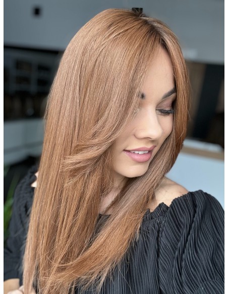 Topper Hana 45–50 cm – rudy cynamonowy, włosy naturalne