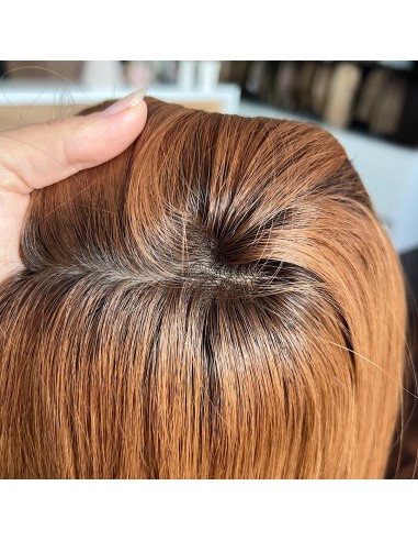 Topper Hana 45–50 cm – rudy cynamonowy, włosy naturalne