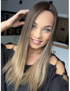 GABI 45-50 CM-TOPPER Z WŁOSÓW NATURALNYCH-PREMIUM