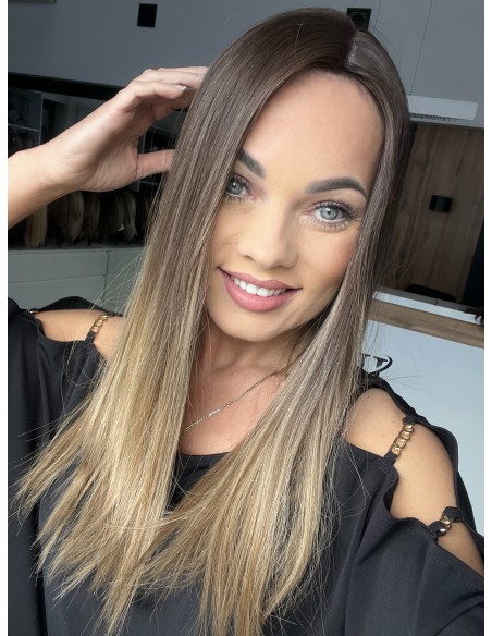 GABI 45-50 CM-TOPPER Z WŁOSÓW NATURALNYCH-PREMIUM