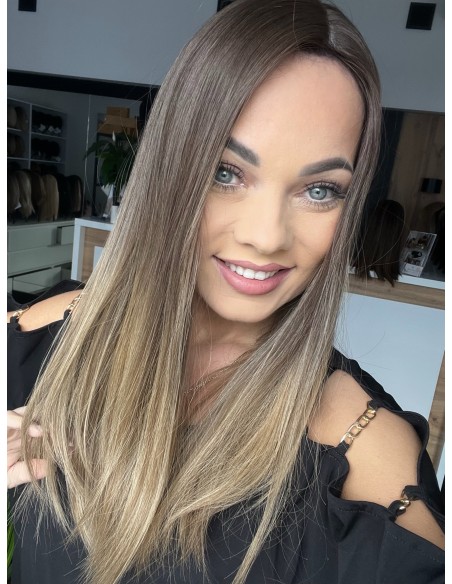 GABI 45-50 CM-TOPPER Z WŁOSÓW NATURALNYCH-PREMIUM
