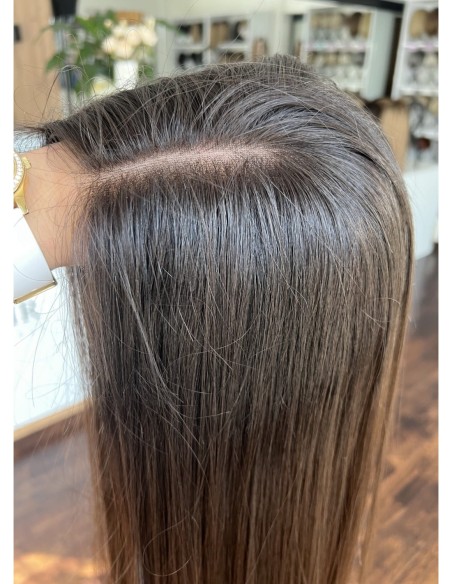 KASIA 40 CM "M"-PERUKA LACE FRONT Z WŁOSÓW NATURALNYCH PREMIUM  VIRGIN