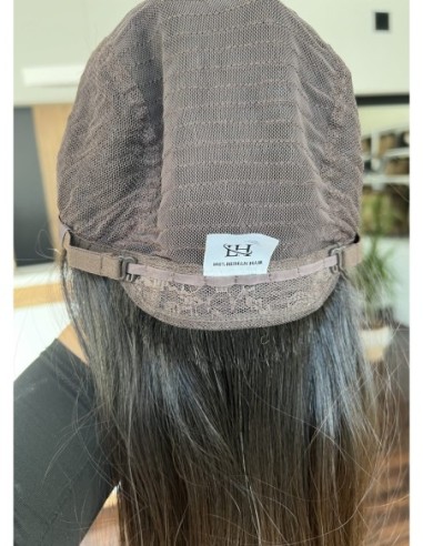 KASIA 40 CM "M"-PERUKA LACE FRONT Z WŁOSÓW NATURALNYCH PREMIUM  VIRGIN