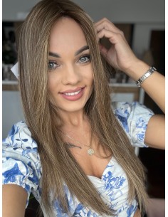 LOLA  55-60 CM-TOPPER Z WŁOSÓW NATURALNYCH