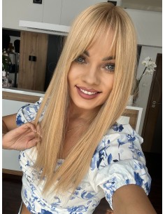 "SHEILA-55GP"TOPPER Z WŁOSÓW NATURALNYCH 2