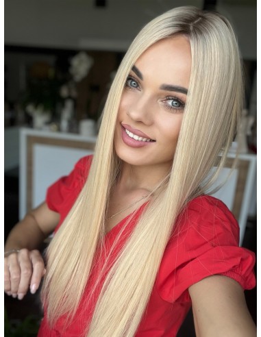 Topper Kejsi 60 cm – blond z odrostem, włosy naturalne