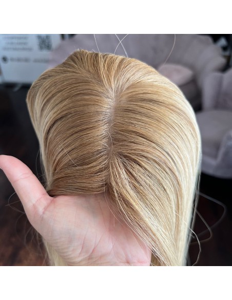 "DOMI 60CM"-DŁUGI TOPPER Z WŁOSÓW NATURALNYCH