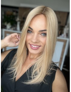 "SHEILA GB 40-45 "TOPPER Z WŁOSÓW NATURALNYCH  PREMIUM 2