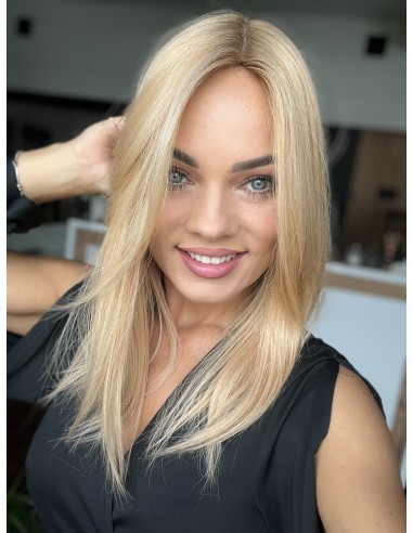 "SHEILA GB 40-45 "TOPPER Z WŁOSÓW NATURALNYCH  PREMIUM