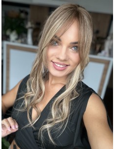 "Lio 6D "- Mini topper z włosów naturalnych  45 cm 2