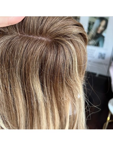 "Lio 6D "- Mini topper z włosów naturalnych  45 cm