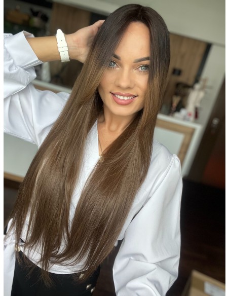 "TERESA 70 CM" DŁUGI TOPPER Z WŁOSÓW NATURALNYCH