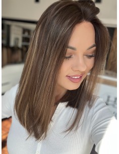 KORA 40 "S"-PERUKA LACE FRONT Z WŁOSÓW NATURALNYCH 2