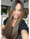 TERESA 65 CM DŁUGI TOPPER Z WŁOSÓW NATURALNYCH