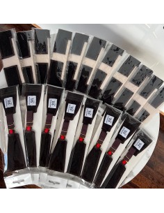 Opaska welurowa pod perukę lace front-ciemny brąz 2