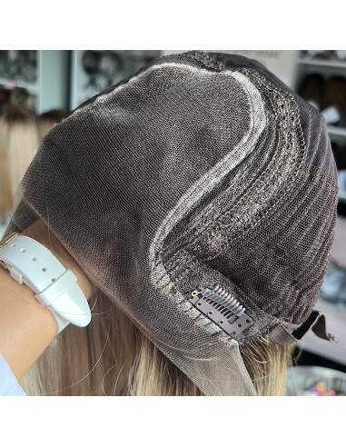 MILENA 35  LACE FRONT PERUKA Z WŁOSÓW NATURALNYCH  PREMIUM   "S"