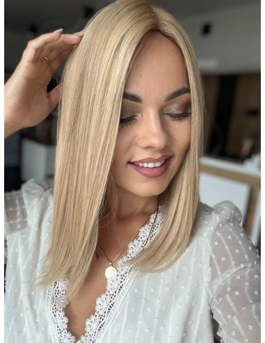 Topper Wilma 35 cm – baleyage blond, włosy naturalne