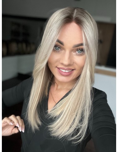 ANIA 45 CM PREMIUM "M"-PERUKA LACE FRONT Z WŁOSÓW NATURALNYCH+MIKROSKÓRA ANIA 45 CM PREMIUM "M"-PERUKA LACE FRONT Z WŁOSÓW NATURALNYCH+MIKROSKÓRA