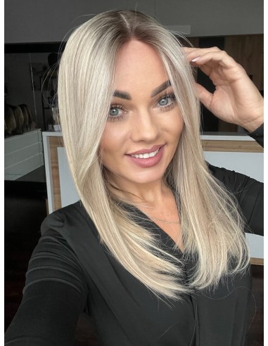 ANIA 45 CM PREMIUM "M"-PERUKA LACE FRONT Z WŁOSÓW NATURALNYCH+MIKROSKÓRA ANIA 45 CM PREMIUM "M"-PERUKA LACE FRONT Z WŁOSÓW NATURALNYCH+MIKROSKÓRA