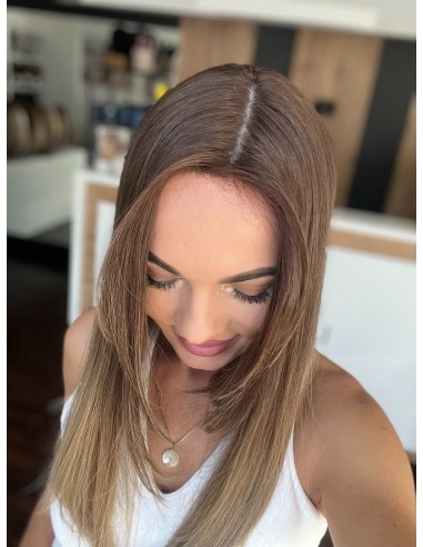 GABI 45-50 CM-TOPPER Z WŁOSÓW NATURALNYCH-PREMIUM