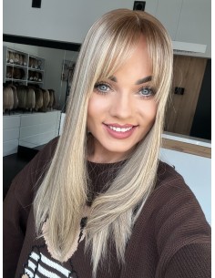 ROSA 45 CM TOPPER Z WŁOSÓW NATURALNYCH 2