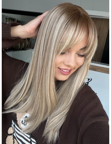 ROSA 45 CM TOPPER Z WŁOSÓW NATURALNYCH