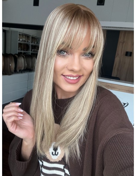 ROSA 45 CM TOPPER Z WŁOSÓW NATURALNYCH