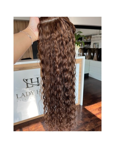 MAYA 45-50 TOPPER Z WŁOSÓW NATURALNYCH  KRĘCONYCH