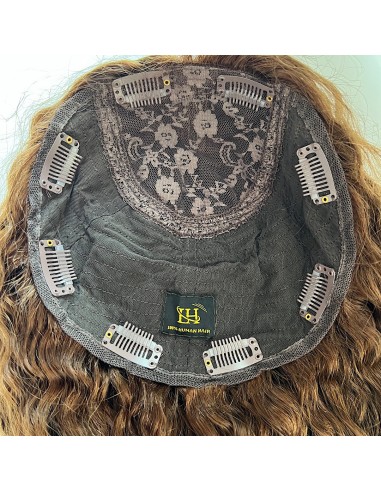 MAYA 45-50 TOPPER Z WŁOSÓW NATURALNYCH  KRĘCONYCH