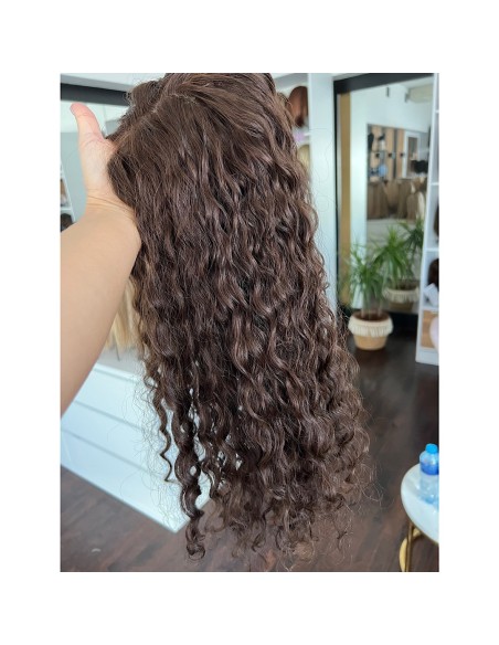 NILA 45-50 TOPPER Z WŁOSÓW NATURALNYCH  KRĘCONYCH