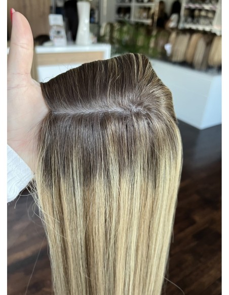 MILENA 70 CM DŁUGI TOPPER Z WŁOSÓW NATURALNYCH  PREMIUM