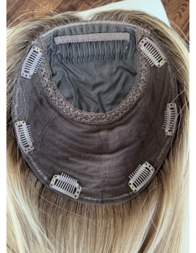 MILENA 70 CM DŁUGI TOPPER Z WŁOSÓW NATURALNYCH  PREMIUM