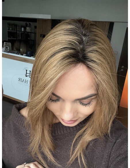 NAYA 02K-40 CM- TOPPER Z WŁOSÓW NATURALNYCH