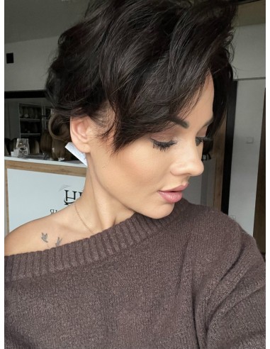 ELII 1B 20 cm-TOPPER Z WŁOSÓW NATURALNYCH