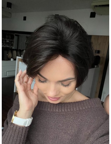 ELII 1B 20 cm-TOPPER Z WŁOSÓW NATURALNYCH