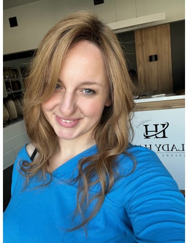 NAYA 02-45 CM- TOPPER Z WŁOSÓW NATURALNYCH