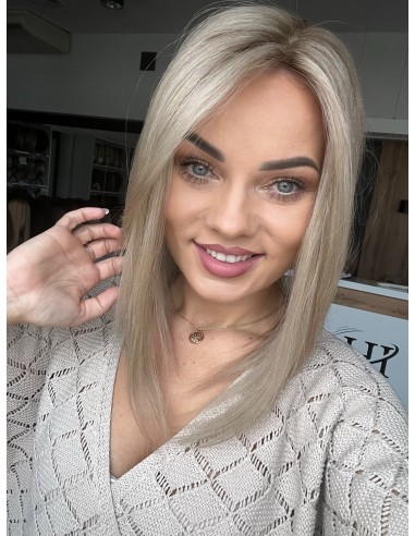 Lili Frost 40cm silk top-topper z włosów naturalnych