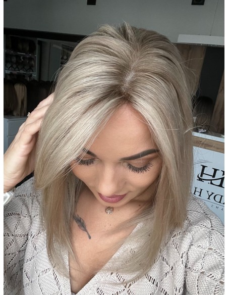 Lili Frost 40cm silk top-topper z włosów naturalnych