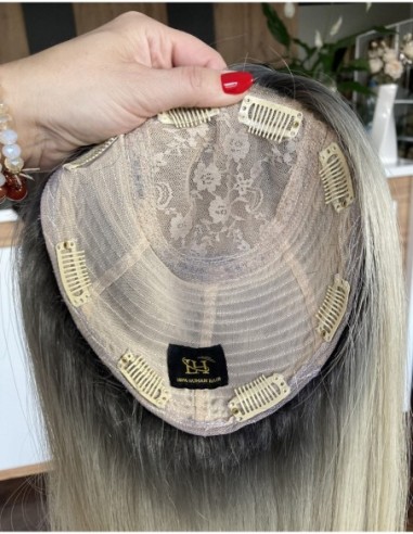 Lili 60 cm-Topper z włosów naturalnych